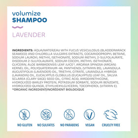 Seaweed Bath Co. creamy shampoo lather close-up demonstrating gentle cleansing benefit