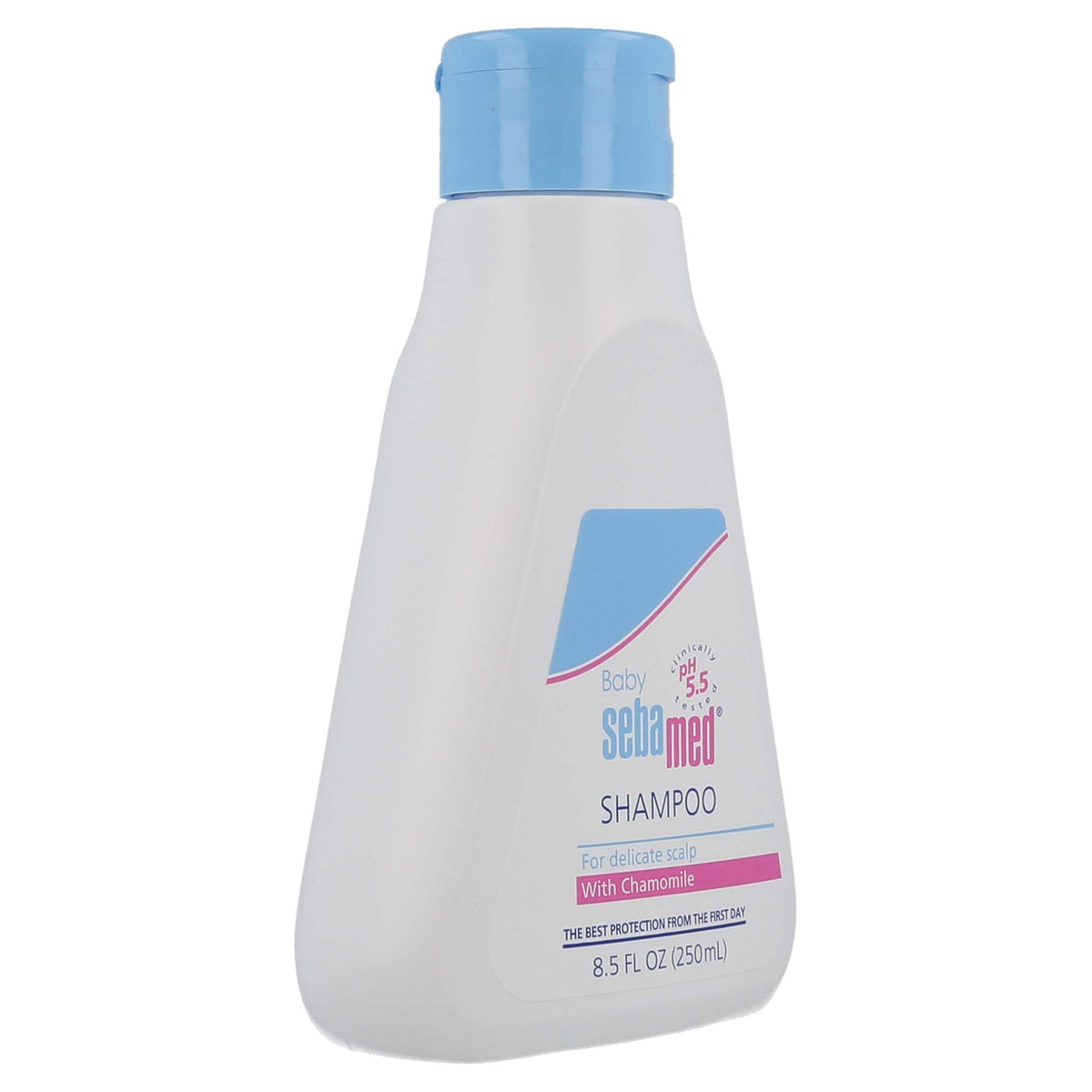 SEBAMED cap and pump detail highlighting easy dispensing and control