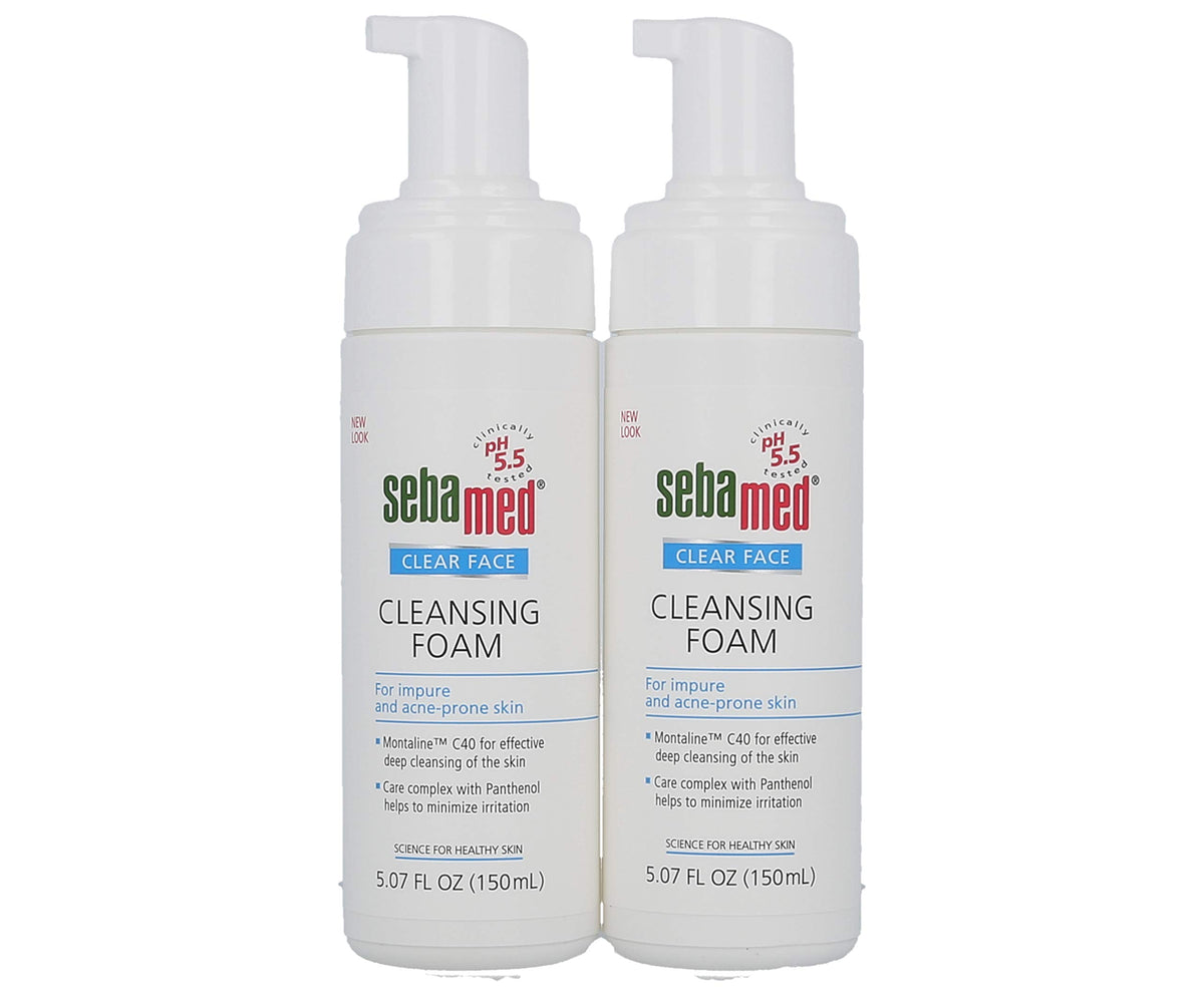 SEBAMED front packaging showing cleanser benefits and size