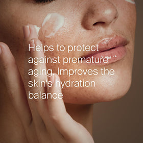 SEBAMED application hand swatch demonstrating lightweight absorption benefit