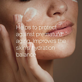 SEBAMED cream application on hand illustrating lightweight hydration benefit
