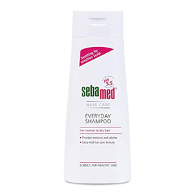 SEBAMED front packaging showing 200ml twin bottles, clear product branding and benefits