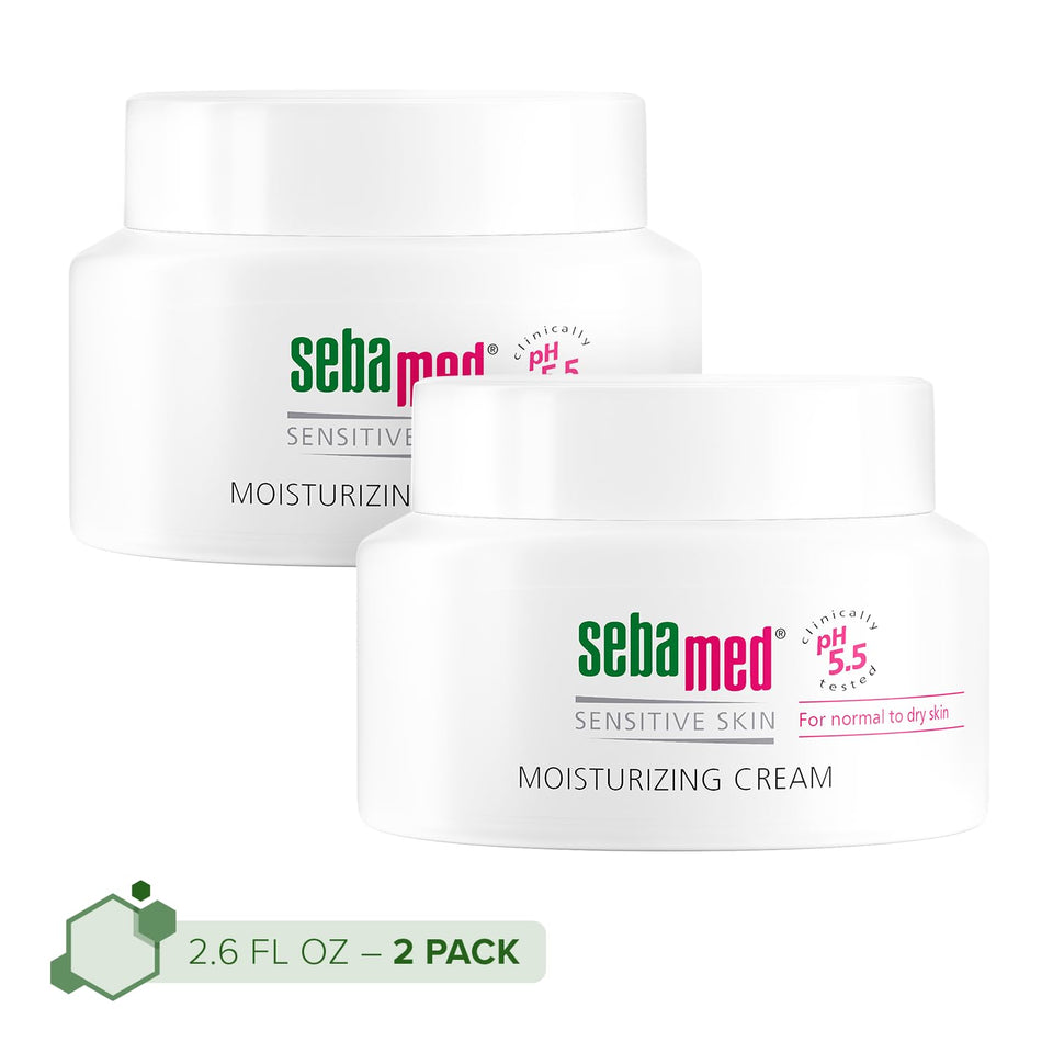 SEBAMED front packaging showing jar and branding, conveys trusted skincare