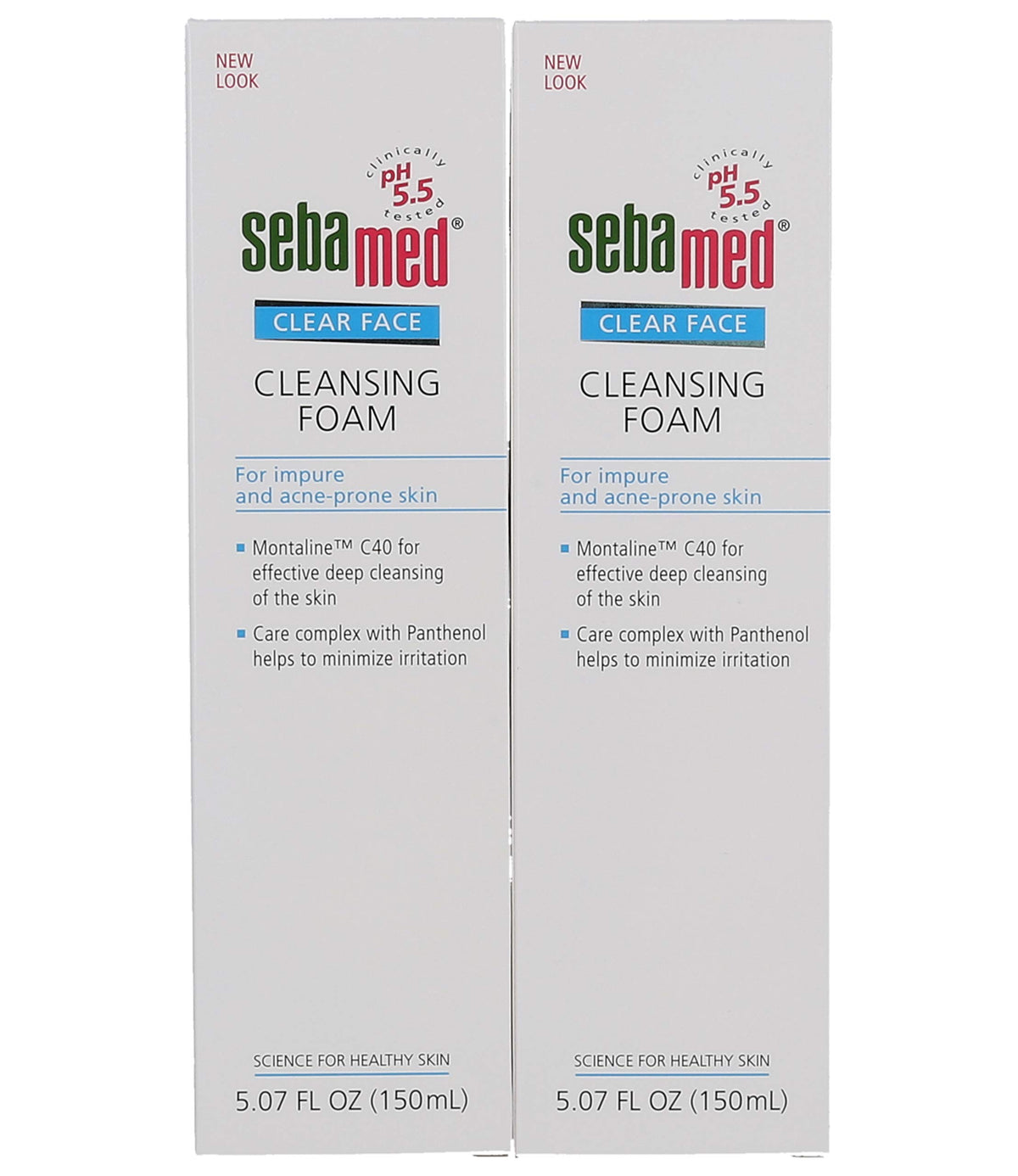SEBAMED foam texture close-up showing gentle cleansing lather