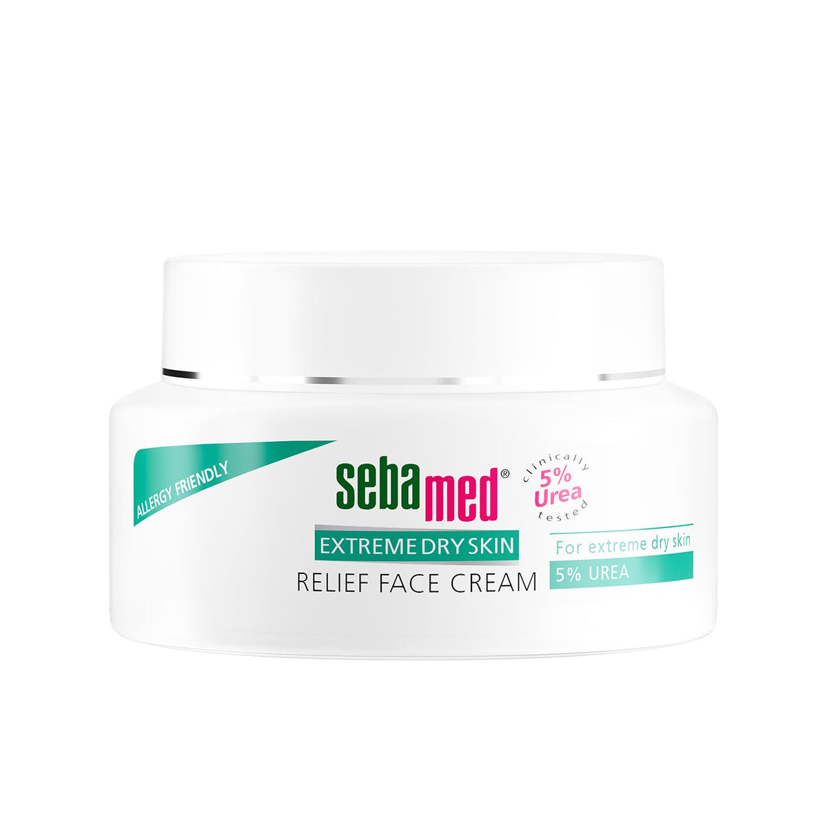 Sebamed front packaging showing product name and benefits for quick recognition