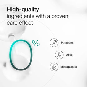 SEBAMED label ingredients and pH 5.5 details highlighting barrier-support benefit
