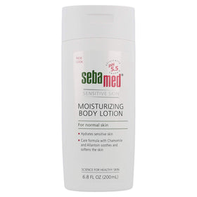 SEBAMED front packaging showing 200ml bottle and clear benefit of gentle hydration