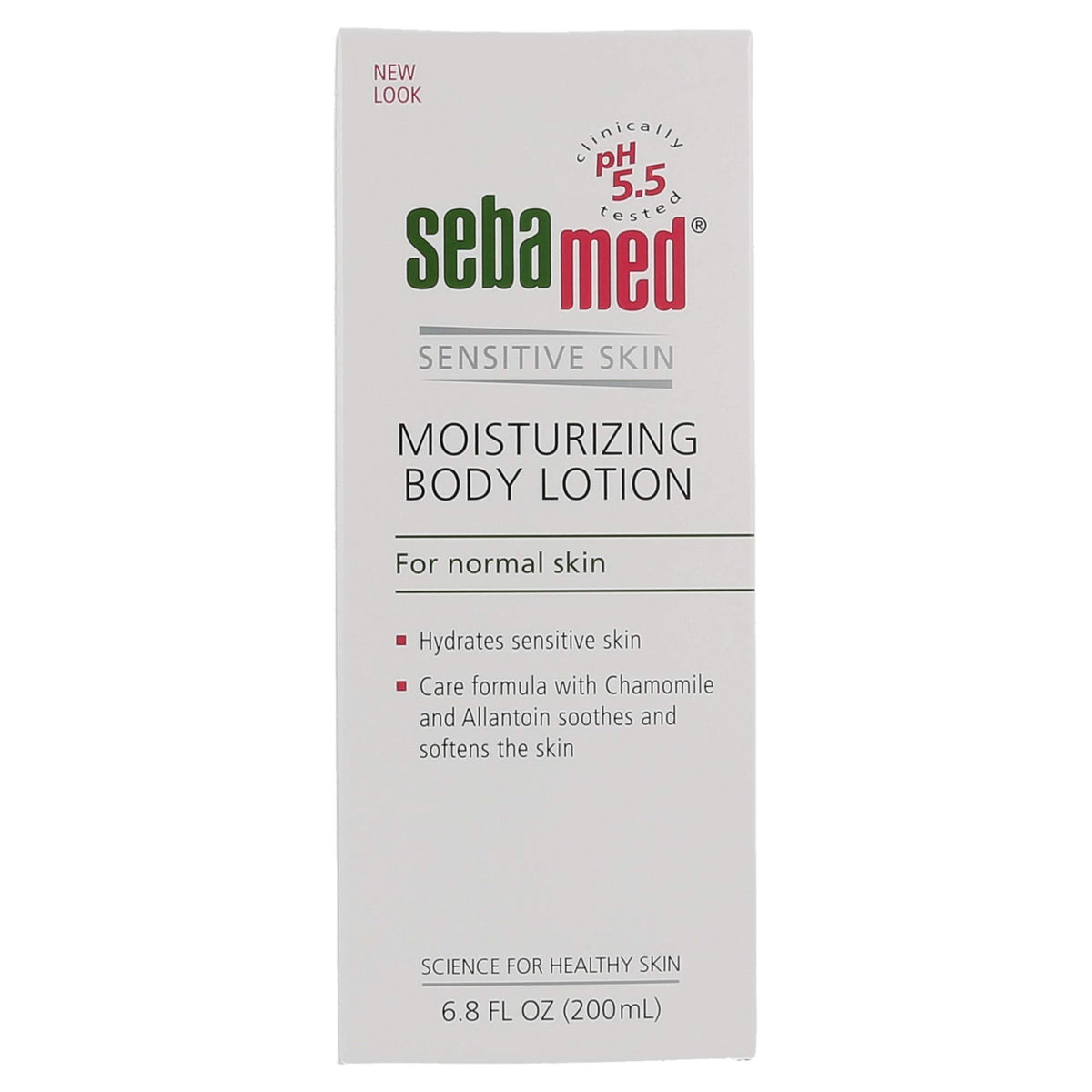 SEBAMED close-up of lotion texture on hand illustrating fast-absorbing hydration