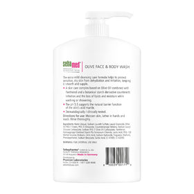 sebamed pump head close-up illustrating easy dispensing for controlled usage