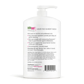 SEBAMED pump close-up demonstrating easy dispensing and convenient everyday use