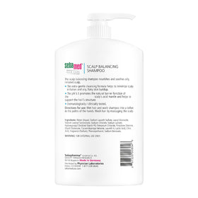SEBAMED pump dispenser close-up for easy one-handed use and controlled dosing