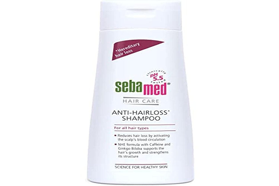 SEBAMED front packaging showing 200ml bottle and product name, gentle cleansing benefit