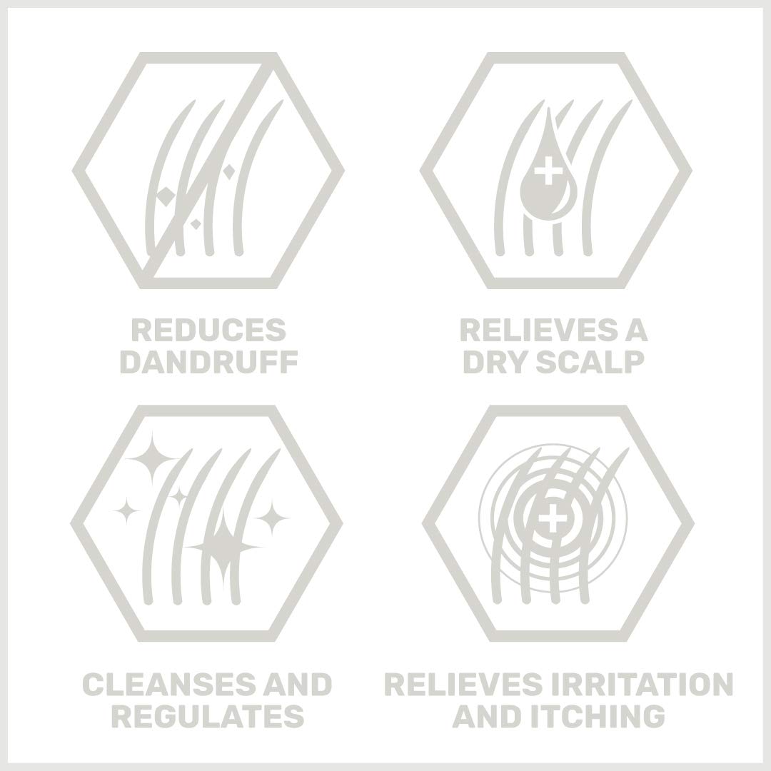 SEBAMED shampoo in hand during use, illustrating easy application and scalp comfort