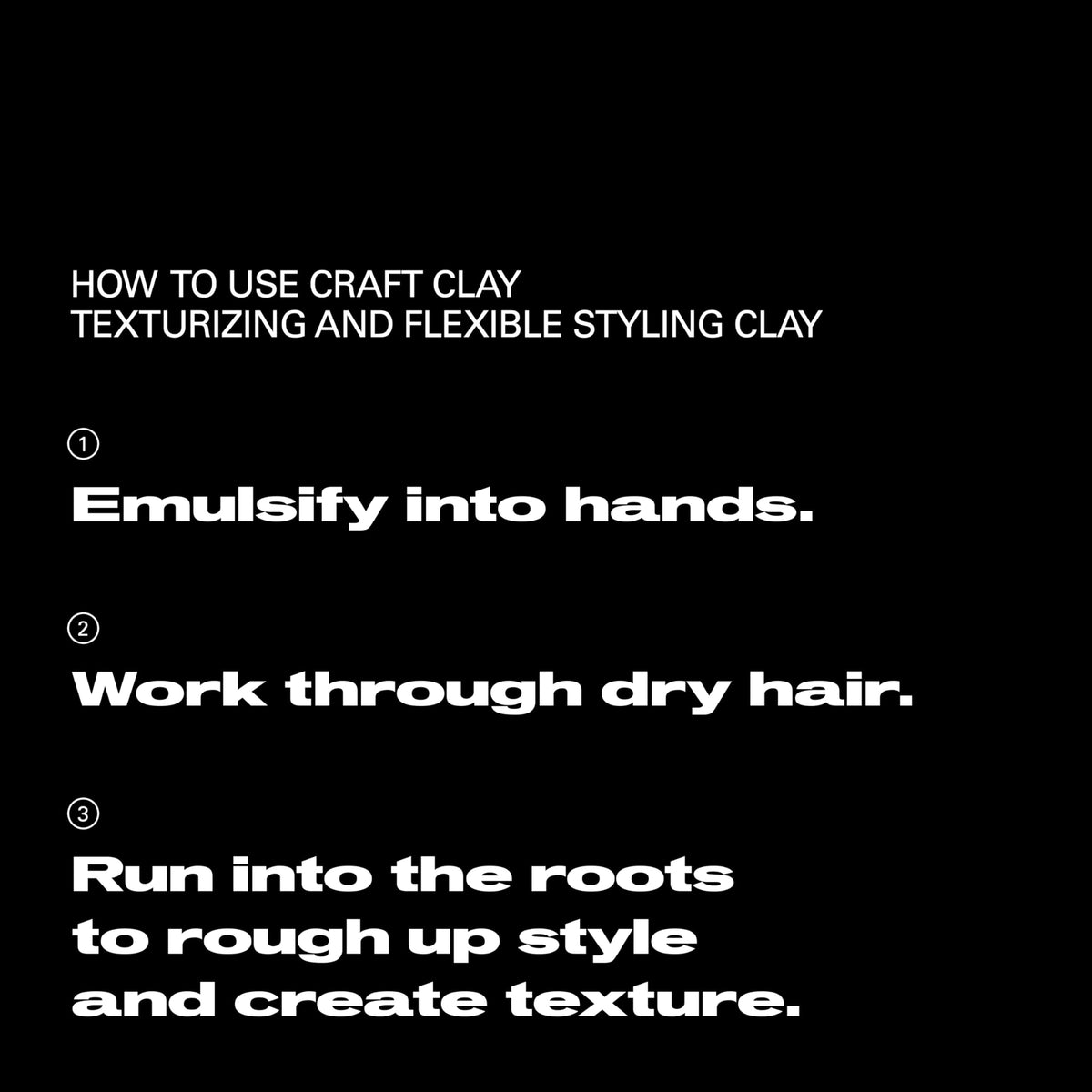 Sebastian applying to roots to create lifted volume and natural body