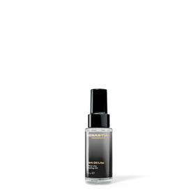 Sebastian Dark Oil Lite front bottle showing sleek packaging and travel-ready size
