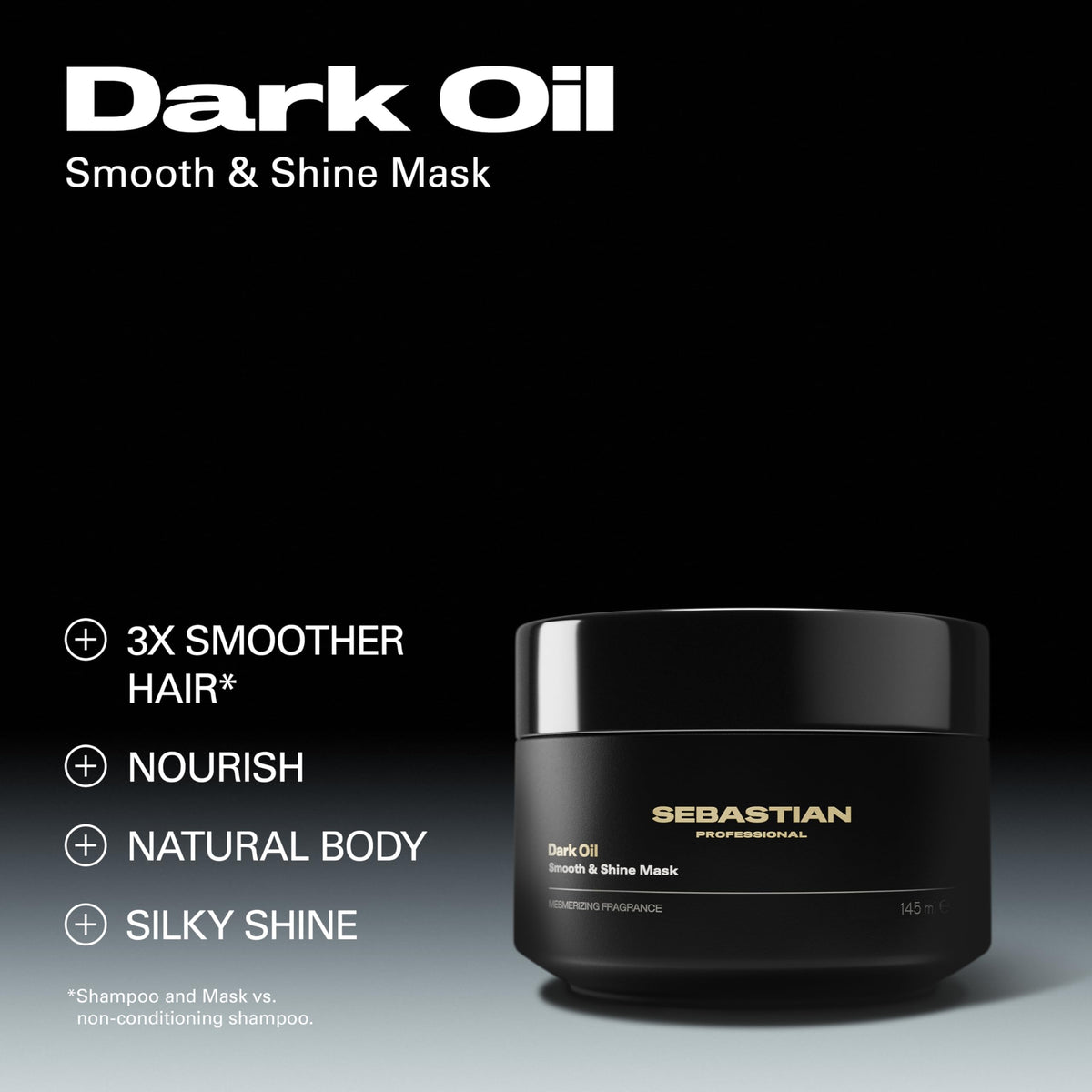 Sebastian mask being dispensed to show easy application control