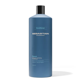 Sebastian Drench front bottle showing product and brand hydration benefits