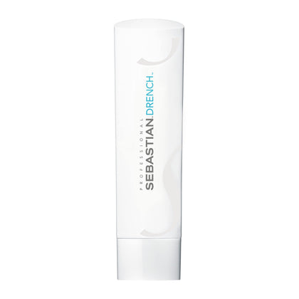 Sebastian drench front packaging showing bottle and branding for professional moisture