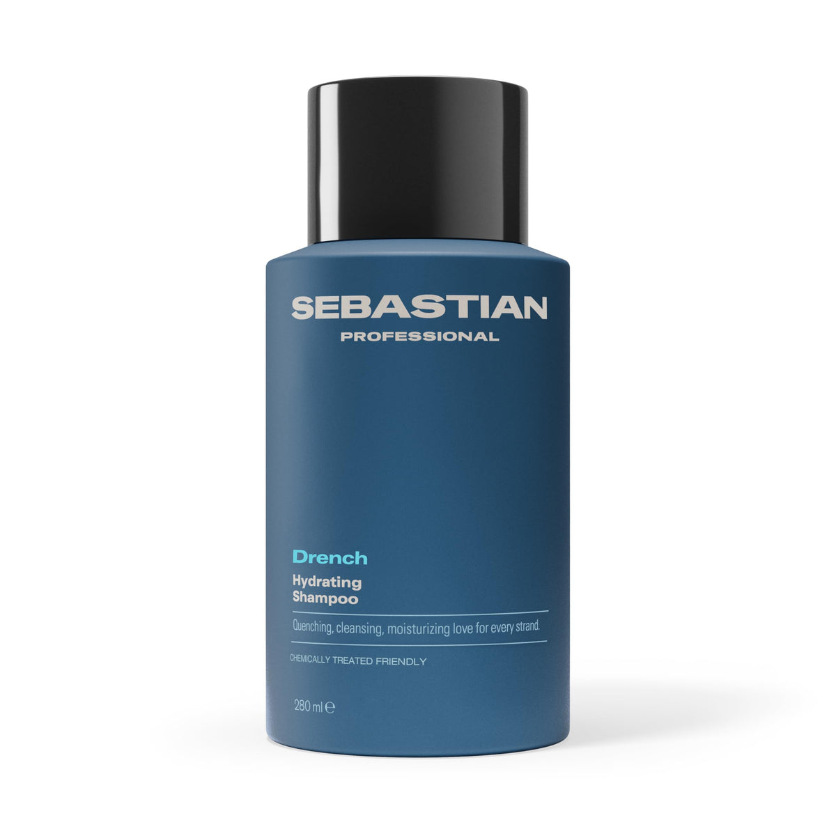 Sebastian bottle front packaging showing product and moisture benefits