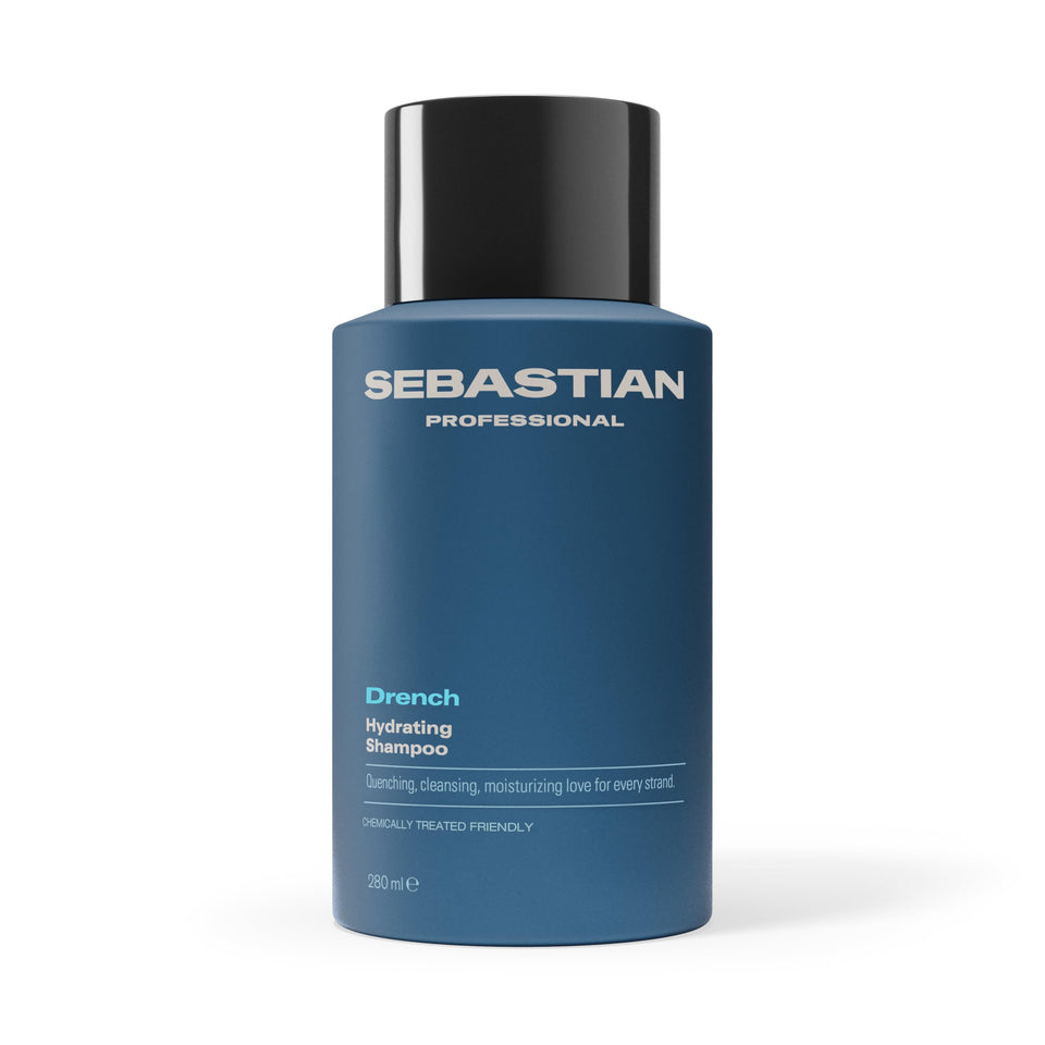 Sebastian bottle front packaging showing product and moisture benefits