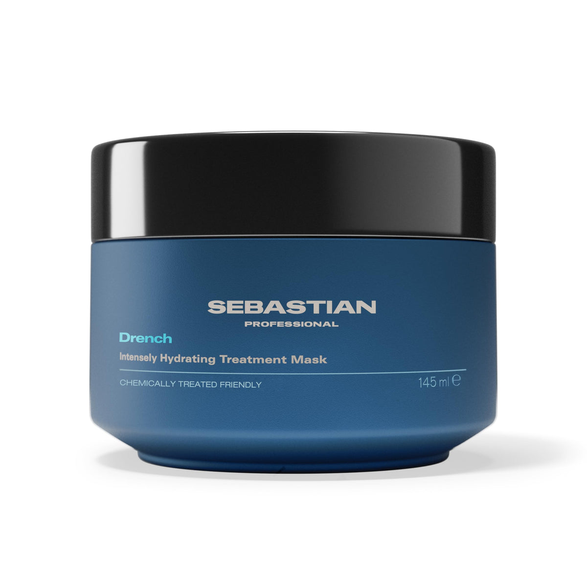 Sebastian drench front packaging showing jar and brand, highlights professional quality