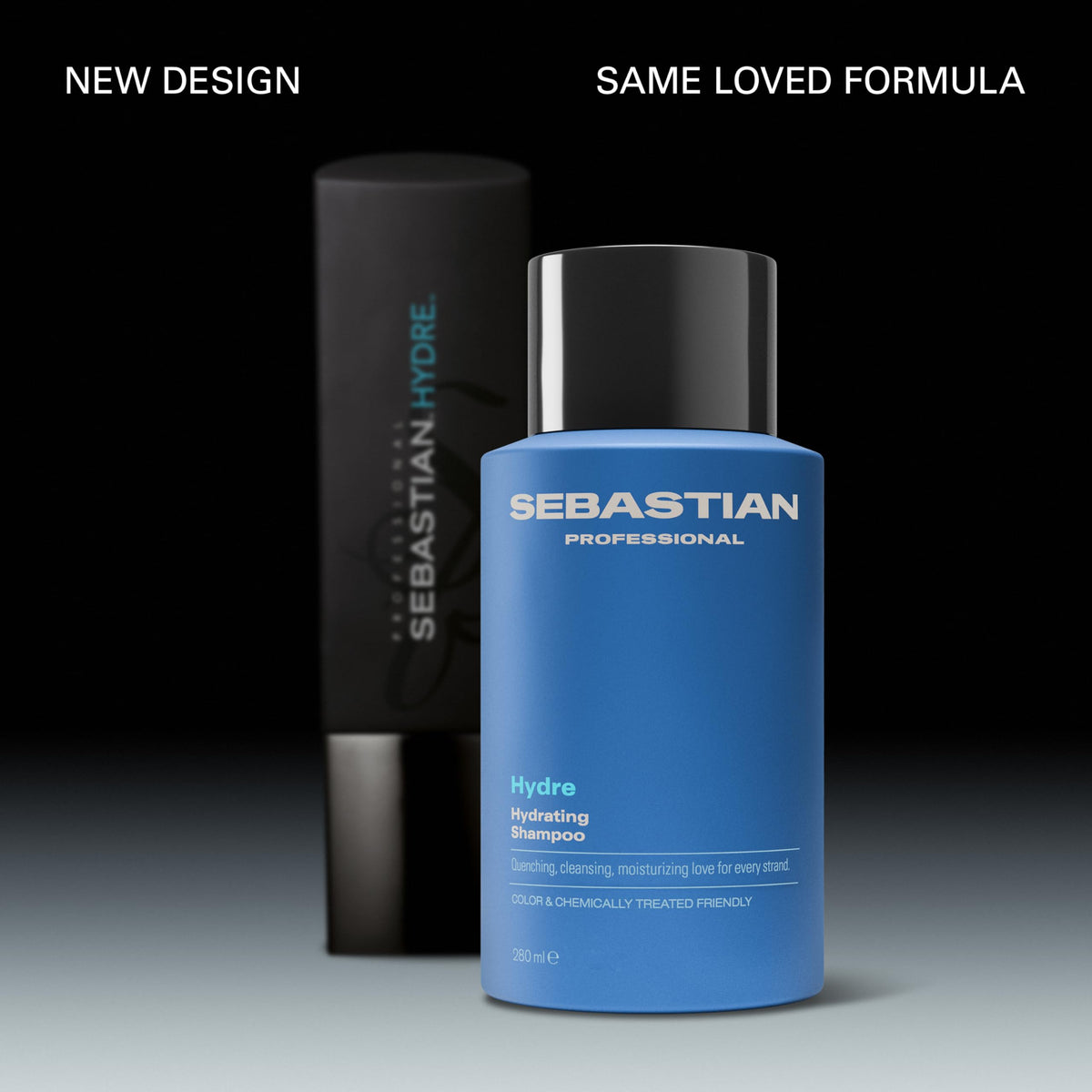 Sebastian pump and cap detail highlighting easy dispensing benefit