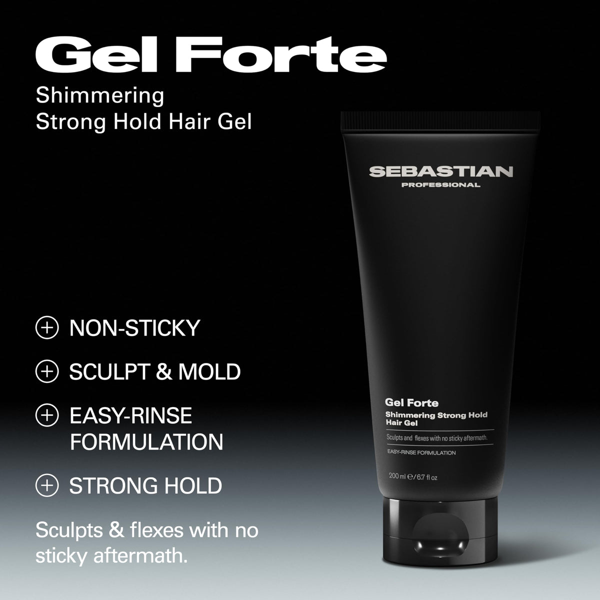 Sebastian Gel Forte gel on fingers ready to apply for precise control