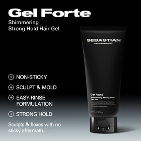 Sebastian Gel Forte gel on fingers ready to apply for precise control