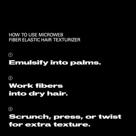 Curly hair styled with Sebastian Microweb showing defined, touchable curls