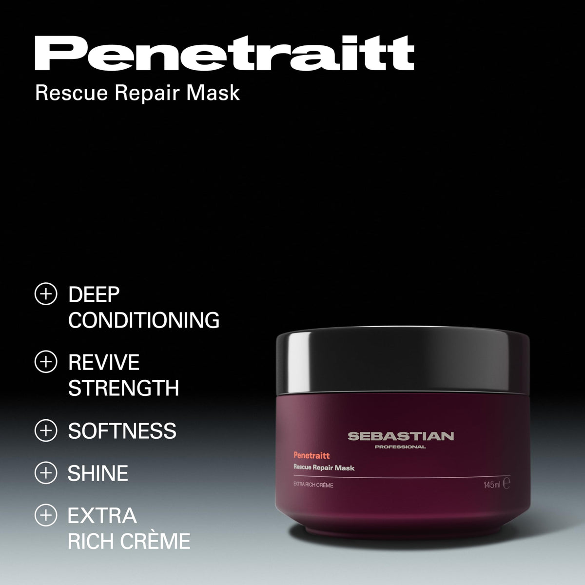 Sebastian Penetraitt being applied to wet hair in salon for instant softness