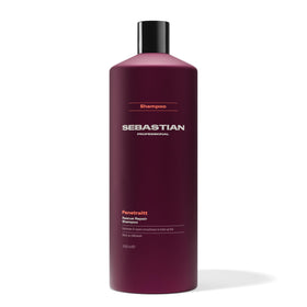 Sebastian Penetraitt front bottle view showing professional repair shampoo benefits