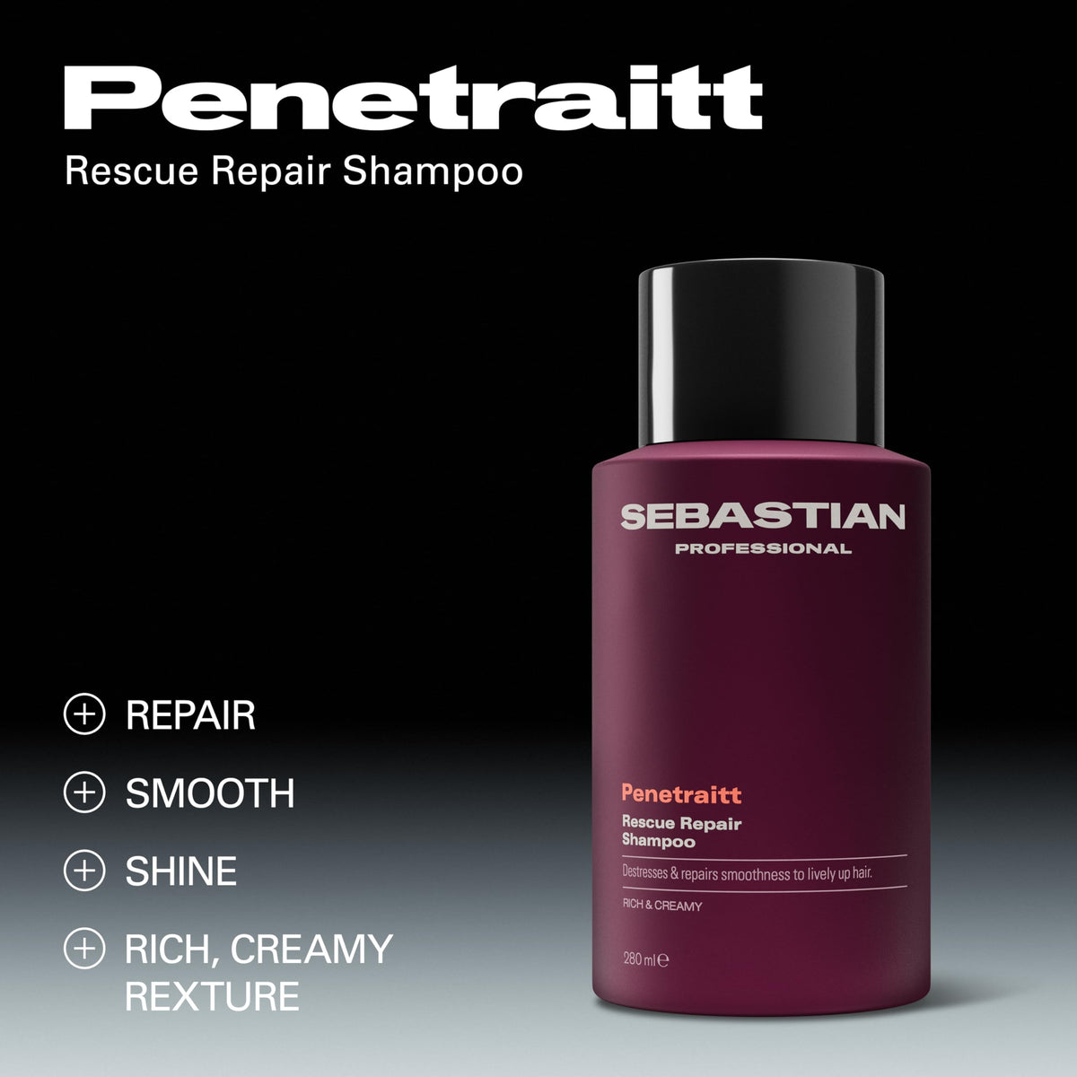 Sebastian Penetraitt pump top detail for easy controlled dispensing