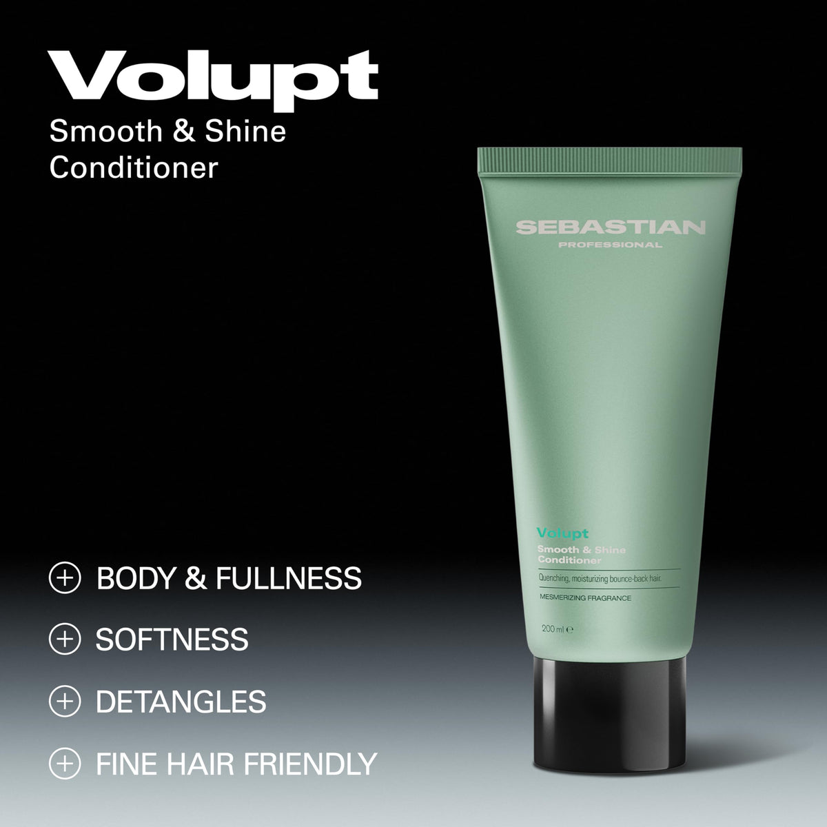 Sebastian Volupt applied hair in lifestyle scene showing fuller natural body