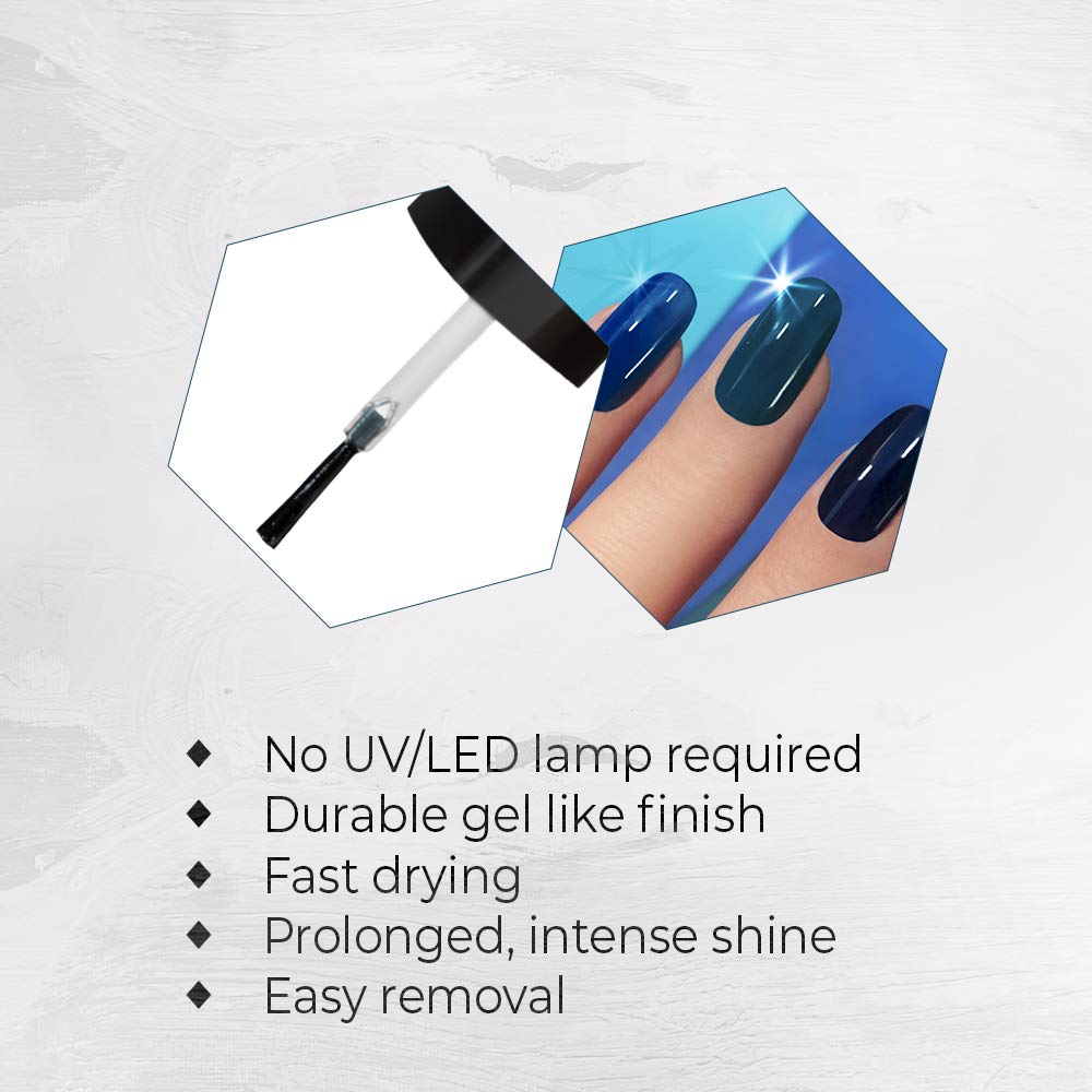 Seche Vive being applied on nails offering quick-dry protection benefit