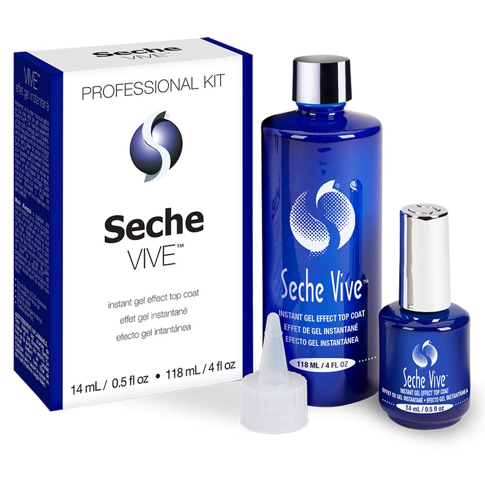 Seche bottle front packaging showing brand and glossy finish benefit