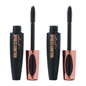 Secret Xpress Control front packaging showing two mascara tubes and value