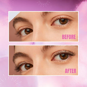 Secret Xpress Control wand brush close-up for precise, clump-free application