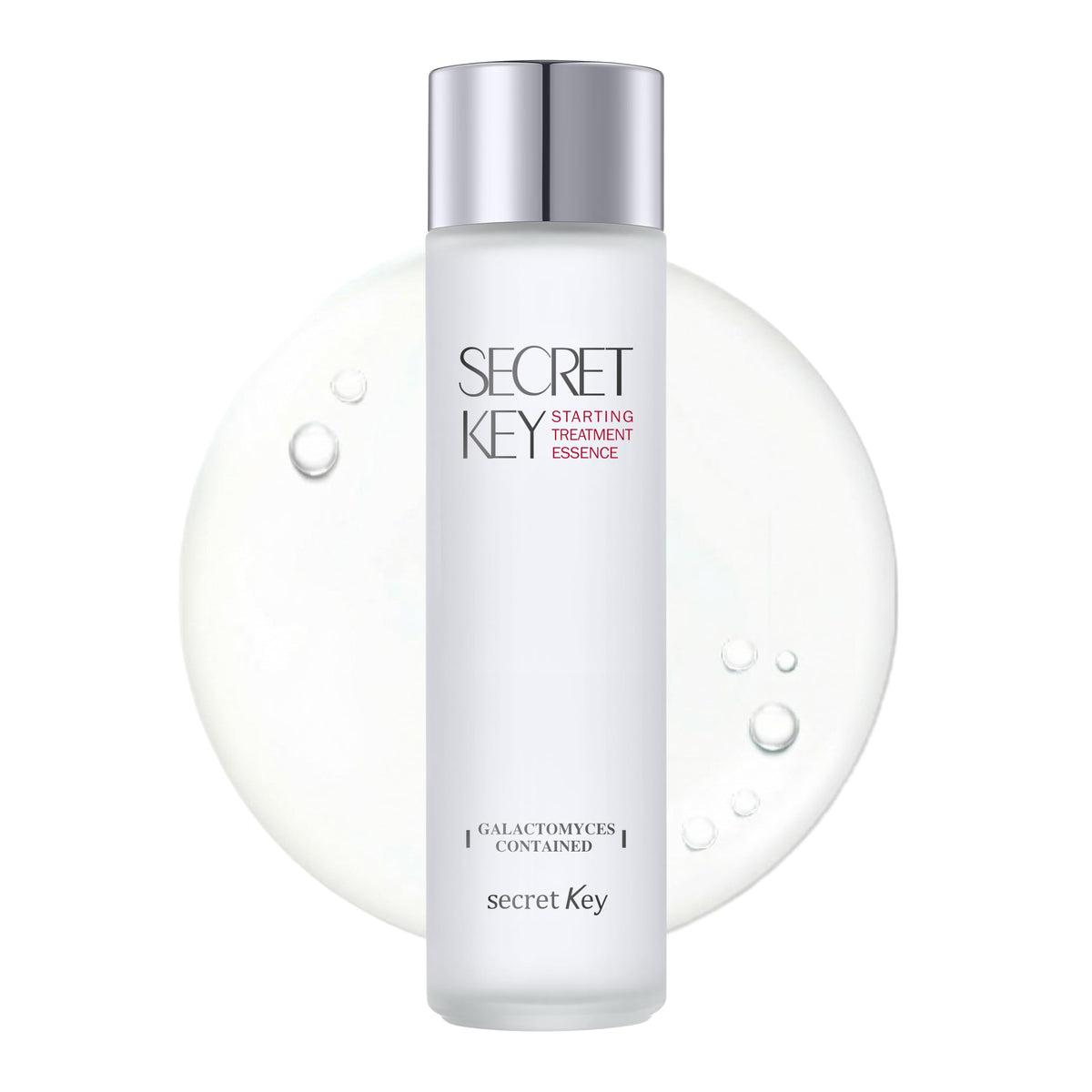 Secret Key front packaging showing 155ml bottle and calming design benefits prep