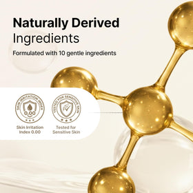 Secret Key ingredients display aloe vera centella ginseng showing soothing benefits
