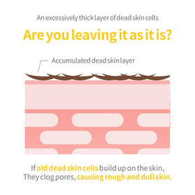 Secret Key close-up cellulose particles lifting dead skin for smoothness