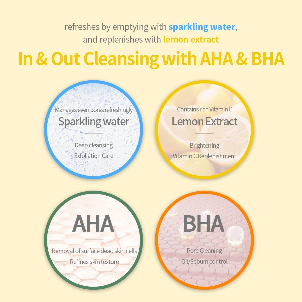 Secret Key ingredient label highlighting AHA BHA and calming botanicals