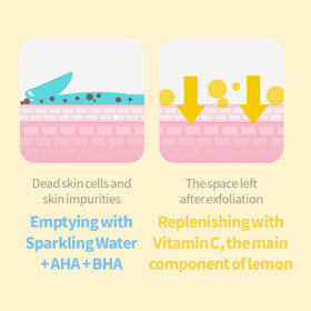 Secret Key product being massaged on face to form gommage, refines pores