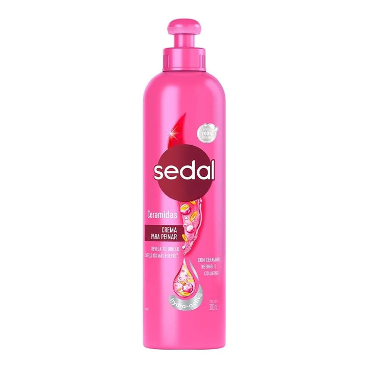 Sedal jar front view showing label and 300 ml size, clear brand benefit