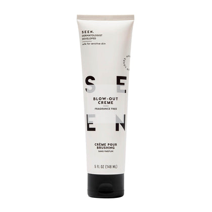 SEEN front packaging showing label and fragrance-free claim for sensitive skin