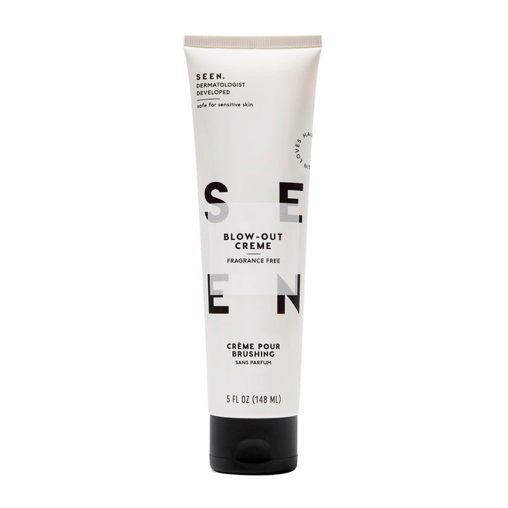 SEEN front packaging showing label and fragrance-free claim for sensitive skin