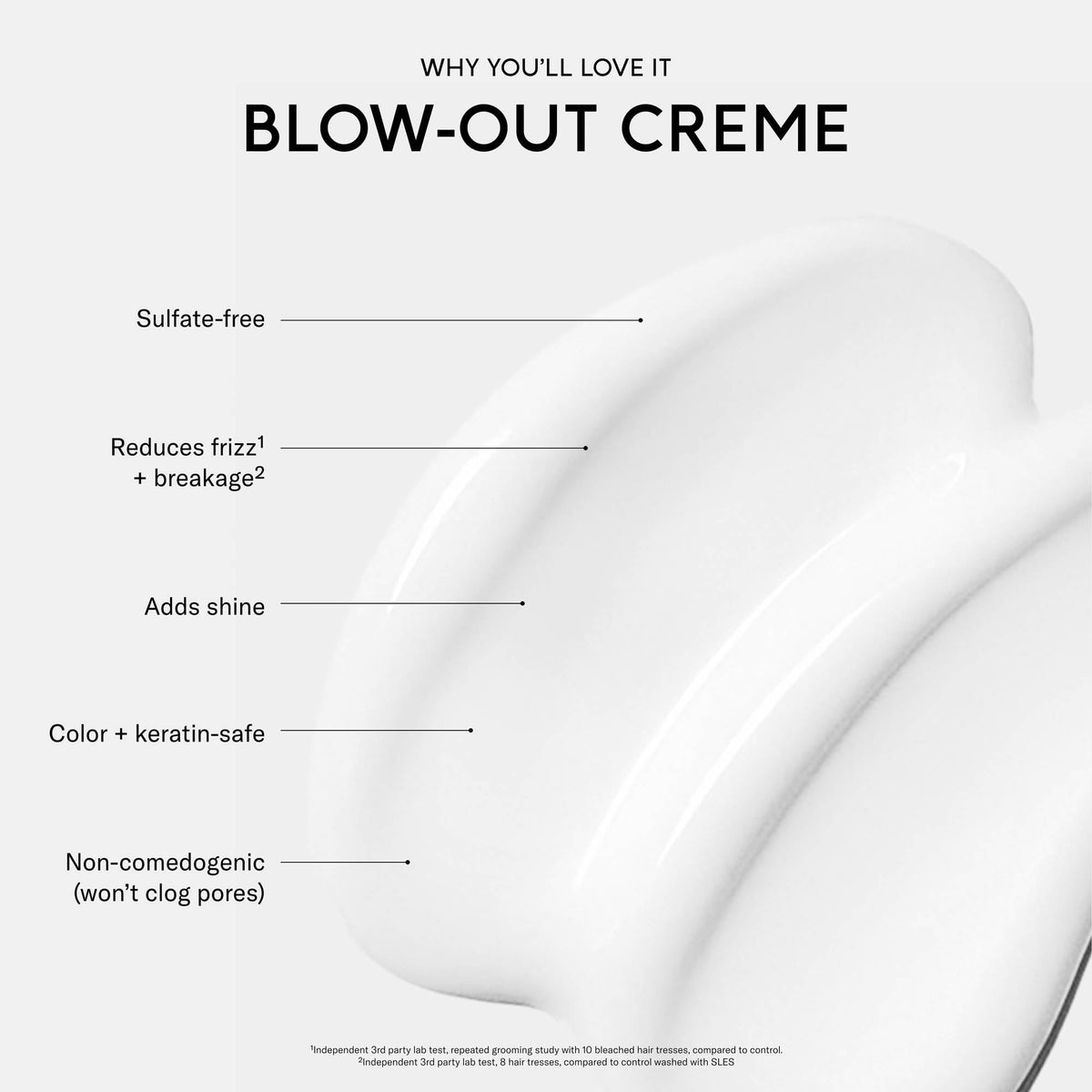 SEEN texture cream swirl displaying lightweight, non-greasy formula