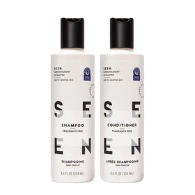 SEEN bundle front packaging showing both bottles and benefits