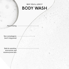 SEEN close-up of creamy lather texture highlighting gentle cleansing action