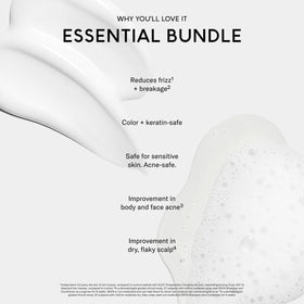 SEEN conditioner texture cream demonstrating lightweight smoothing