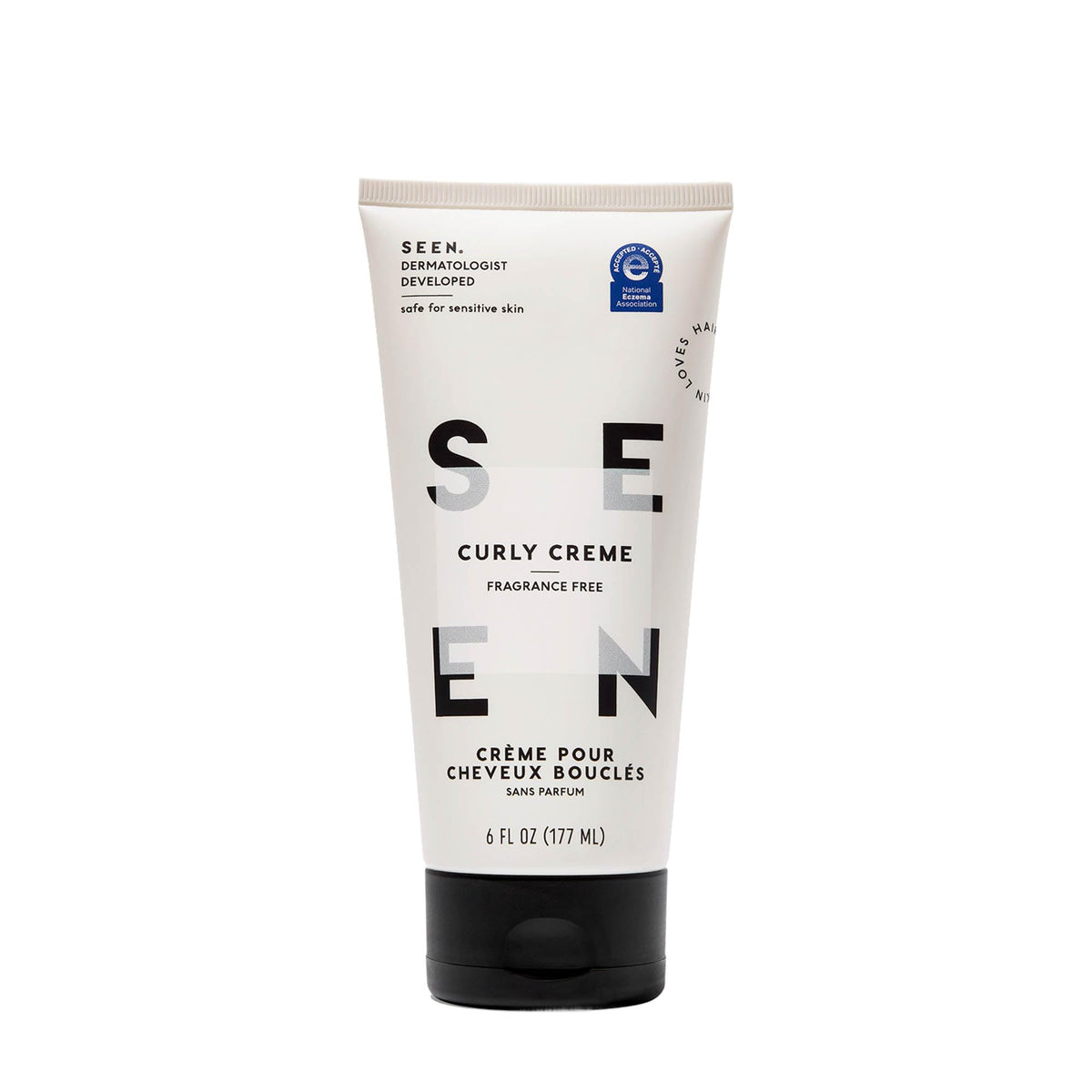 SEEN jar front view showing clean label and scent-free formula benefits